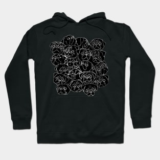 Black Pugs Hoodie